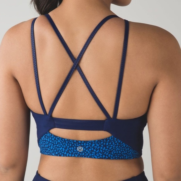 Lululemon Clip-In Long Line Bra
Miss Mosaic Lakeside Blue Hero Blue / Hero Blue - Picture 5 of 8